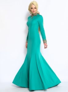 فساتين سواريه خضراء