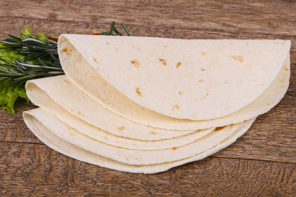 خبز التورتيلا 