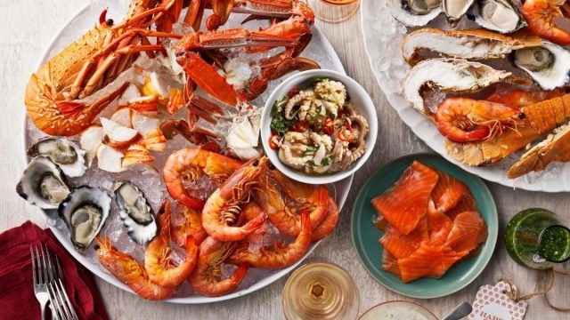 مطعم مأكولات بحرية الدمام